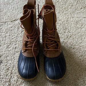 L.L. Bean Lace-Up Duck Boots